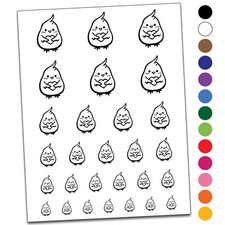 Cockatoo Holding Heart Temporary Tattoo Water Resistant Set