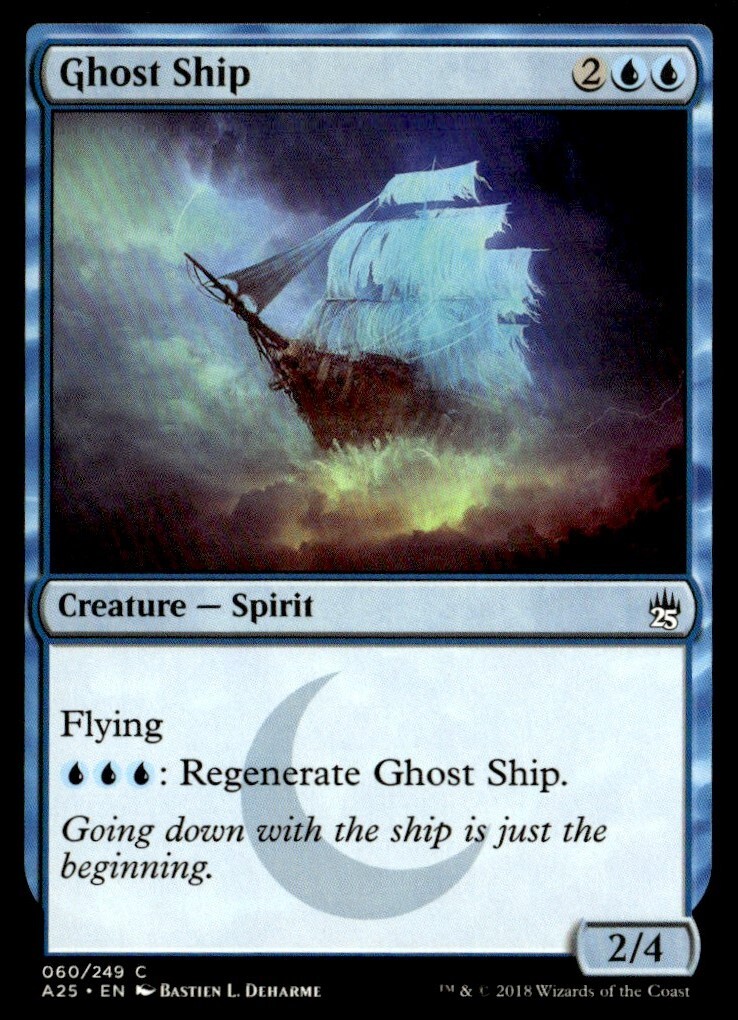 2018 Masters 25 Ghost Ship Masters/Common #60