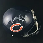 Devin Hester Chicago Bears Signed Autograph Full Size Rep Helmet JSA COA Silver
