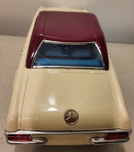 17in Mercedes Benz 230 SL Radicon Radio Control Car 1960's w/ Box Masudaya 3537 - Picture 5 of 11