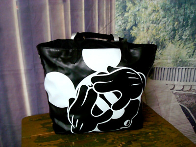 ICEBERG Since 1974 Gilmar Disney PU Leather Mickey Mouse Shoulder Tote Bag