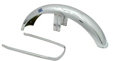 For Norton Commando Roadster 750 850 Interstate Front Chrome Mudguard With Stay
