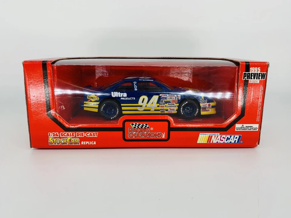 Réplica de coche Racing Champions #94 1995 edición de vista previa 1:24 Die Cast Stock Foto 2 de 4
