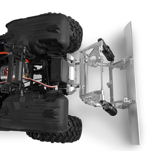 Alloy Snow Shovel Plow Blade For TRX4 SCX10 SCX10lI 1/10 RC Crawler -US - Picture 4 of 12