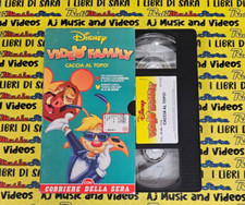 VHS cartonata*** VIDEO FAMILY caccia al topo 1997 DISNEY CORRIERE SERA (F165)