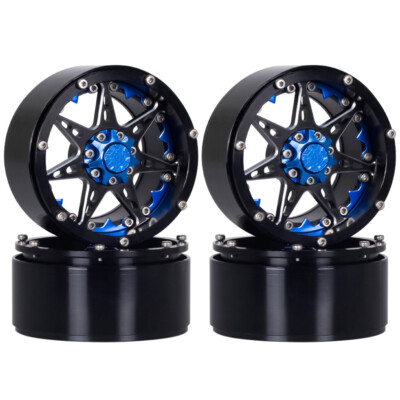 Metallrad 2.2 Beadlock Wheels Felgen für 1/10 RC Crawler Axial Wraith SCX10 TRX4