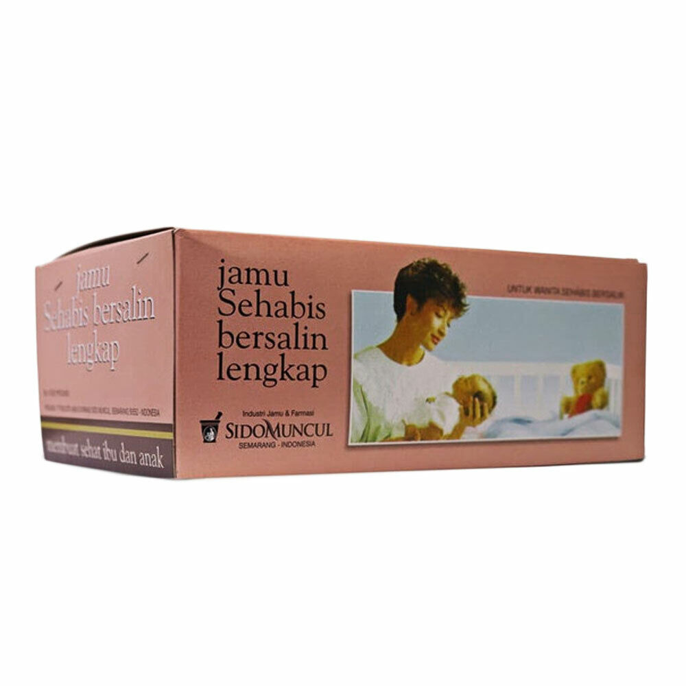 SIDOMUNCUL 100％安い Organic Herbal 大注目 Jamu Supplement after Childbirth Pack Remedies