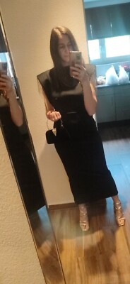 Schwarze Kleid L - 17e+ Versand 4e