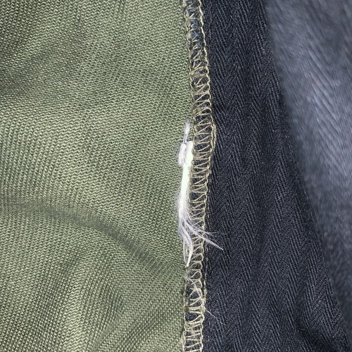 Adidas X Ivy Park Youth Twill Heavyweight Jacket Green/Black Houndstooth Size7/8 - Picture 5 of 9