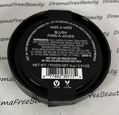 Wet n' Wild Fantasy Makers Limited Edition Halloween Matte Blush * SEEING RED * - Picture 8 of 10