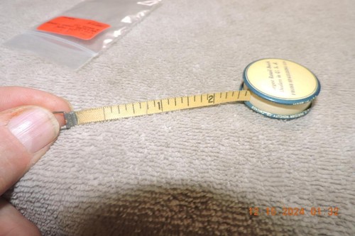 Antique Buick Motor Car Adv Celluloid Tape Measure Chas & Lance Bros Chicago - Picture 7 of 7