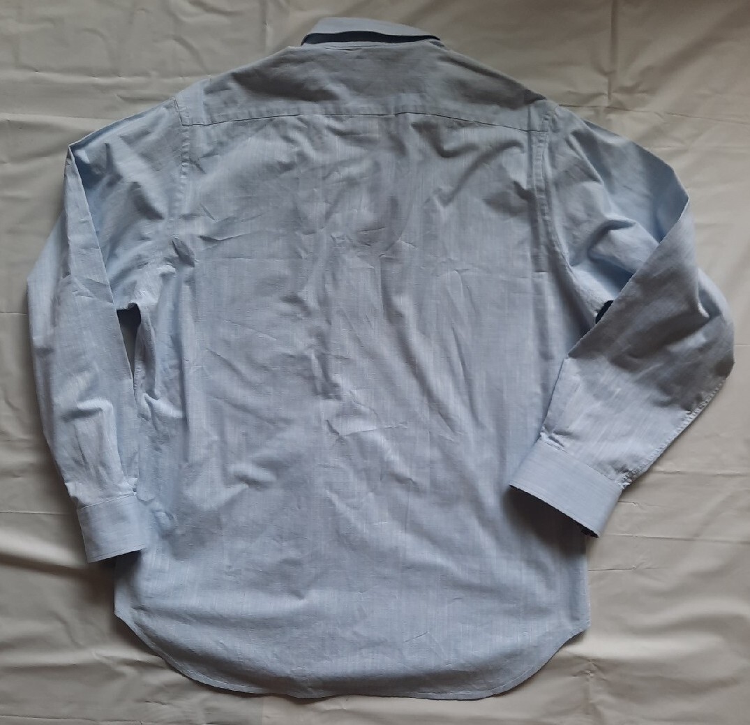 Tailorbyrd Solid Blue Logo Button Bandana Strip L… - image 3