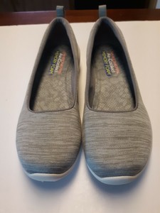 skechers grå memory foam