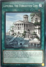 YuGiOh! Lemuria, The Forgotten City 1st Edition NM LED9-EN055 Combined Shipping