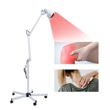 Floor Standing Far-infrared Physio Lamp Height Adjustable IR Lamp Red Light 275W