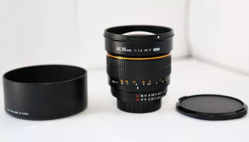 Prooptic Samyang for Nikon 85mm f/1.4 AS IF UMC Manual Focus Lens F-Mount