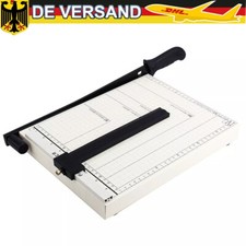 Profi Hebelschneider Papierschneider A4 Papier Schneidemaschine Foto Metall