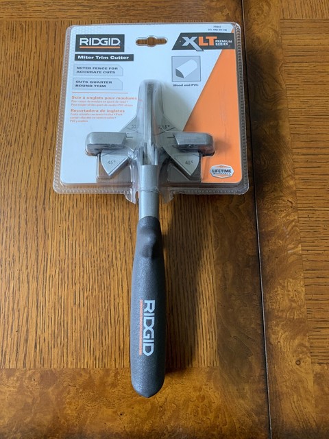 RIDGID FT6012 Miter Trim Cutter - Gray for sale online | eBay