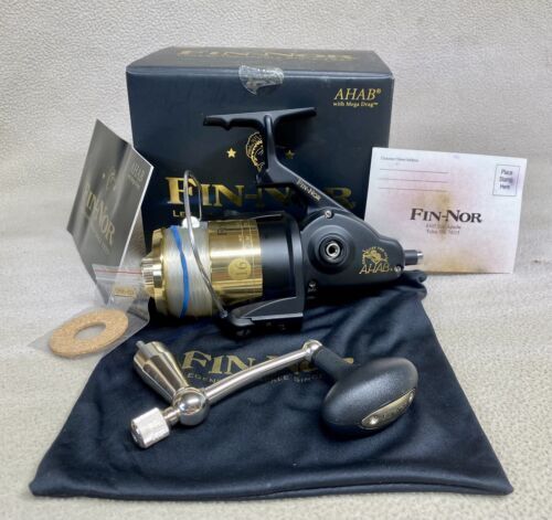 Fin-Nor AS20 Ahab Spinning Reel # 20(US Seller) Rare Find Fin-Nor AS20 Ahab Spinning Reel # 20(US Seller) Rare Find