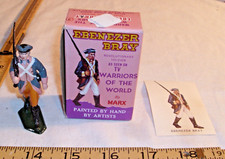 MARX WARRIORS OF THE WORLD EBENEZER BRAY REVOLUTIONARY SOLDIER FIGURE BOXED 1960