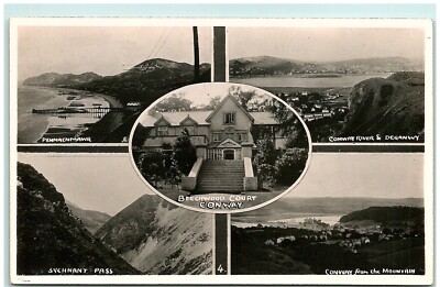 S04-3645, MULTIPLE VIEWS, CONWAY, VINATAGE REAL PHOTO POSTCARD