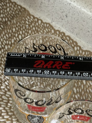 32 Unzen Coors Bankett Bier 1 Quart Glas Standfuß Pub Glas Vintage - Bild 4 von 4