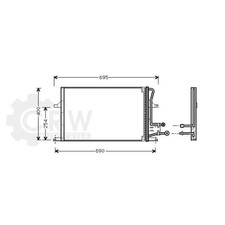 Condensateur Ford MONDEO