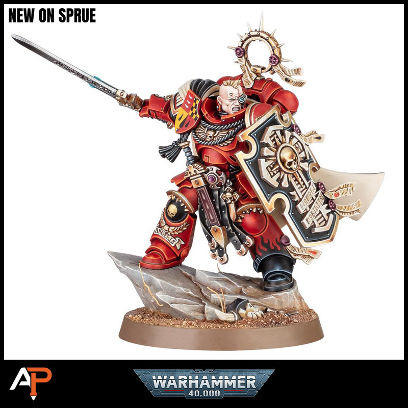 Warhammer 40,000 | 11th Edition | Space Marine Captain with Relic Shield