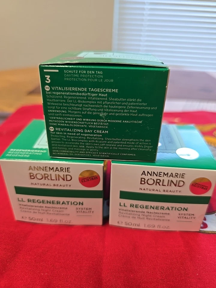 CREMA DE DÍA REVITALIZANTE ANNEMARIE BORLIND. 1,69 floz/50 ml Hecho en Alemania Foto 2 de 4