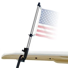 Golf Cart Flag Frame Bracket and Pole Mount Holder