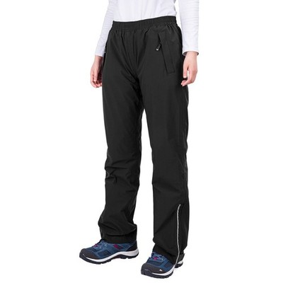 ,Women's Rain Pants, Lightweight Waterproof Rain Over Pants, Windproof Hiking...