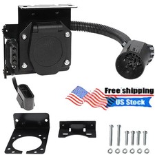 7 Way And 4 Way Flat Trailer Wire Harness Plug Kit For Chevy Silverado 1500 2500