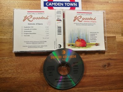 Gioacchino Rossini - Sinfonie D' Opera Previtali / Orchestra Santa Cecilia Cd Mint