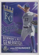 2017 Bowman Platinum Bowman's Next Generation Purple 133/250 Josh Staumont 0c6