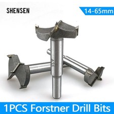 Forstner 14mm to 65mm TCT Tip Wood MDF Hole Saw Cutter Hinge Boring Drill Bit UK