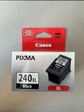 Original Genuine Canon Pixma 240XL Black Printer Ink Cartridge - New In Box OEM