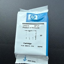 Genuine HP 21 Black Ink Cartridge C9351A New Sealed/ NO BOX