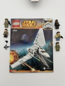 Imperial Shuttle Tydirium 75094 Lego Star Wars Set with Instructions & Figs DESC