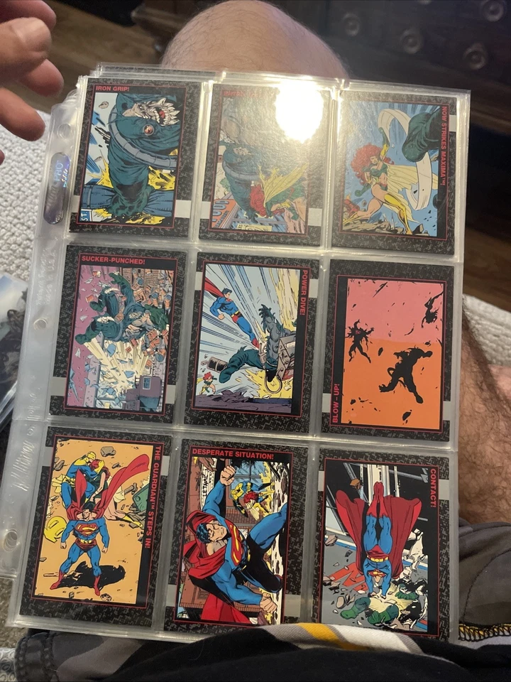 Juegos de cartas Skybox Doomsday The Death of Superman 1992 Foto 4 de 4