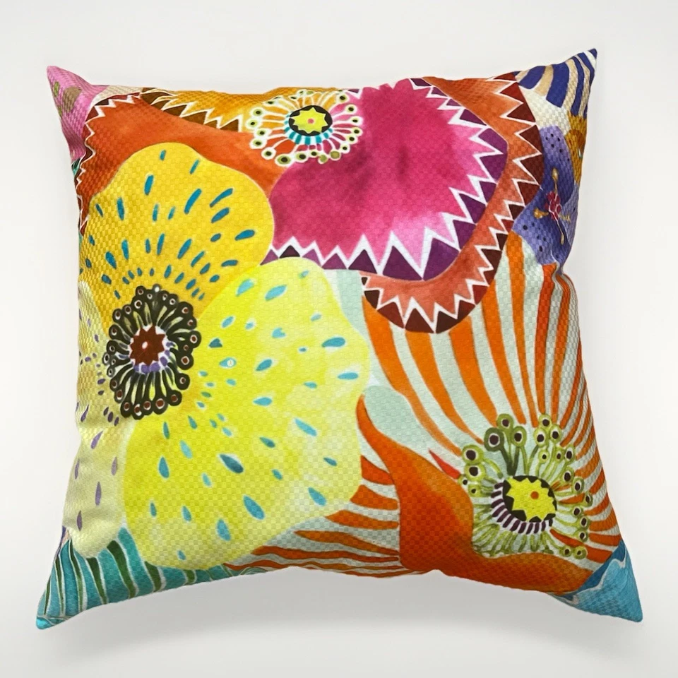 "Cojín gigante Missoni Home Passiflora 60 pulgadas almohada decorativa 60x60""" Foto 2 de 4