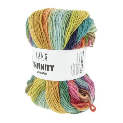 Wolle Kreativ! Lang Yarns - Infinity Fb. 1 rainbow cascade 100 g