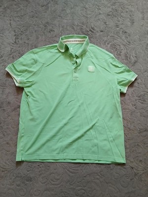 Herren Polo Shirt DELMAO Denim XL - Mint Grün - Kurzarm - Neuwertig