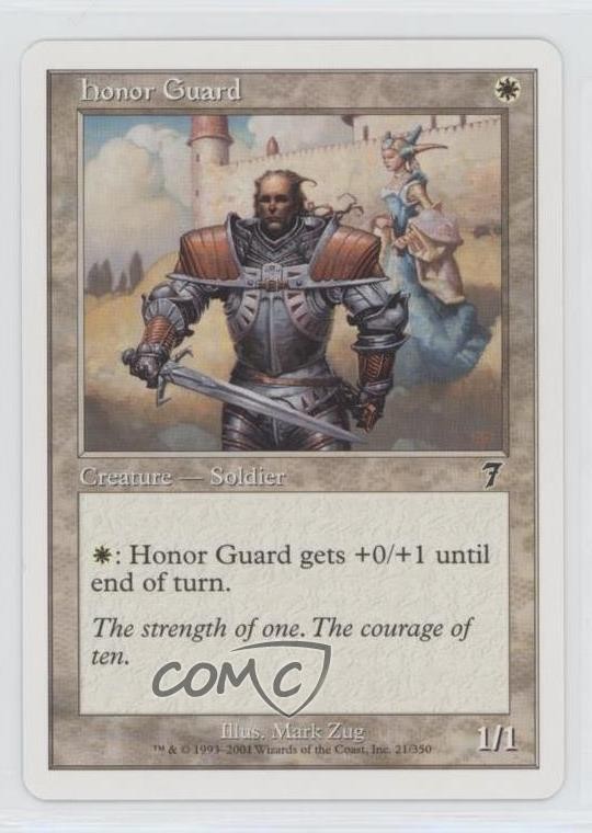 Honor Guard Magic: 7th Edition #21 2001