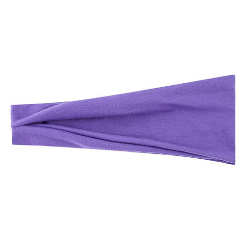 Damen Stirnband Turban Einfarbig Elastisch Haarbänder Yoga Haarband Mode - Bild 40 von 46