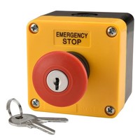 Not-Aus-Schalter IP65 1NO 1NC 660V 10A Roter Pilztaster Druckknopfschalter 1
