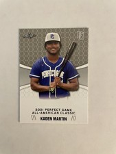 2021 Leaf Perfect Game All-American Classic #36 Kaden Martin QTY
