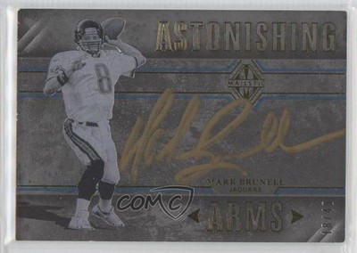 2017 Panini Majestic Astonishing Arms Gold /49 Mark Brunell #AAMB Auto 2t7