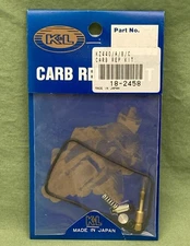 NEW K&L SUPPLY 18-2458 CARBURETOR REPAIR KIT KZ440/A/B/C