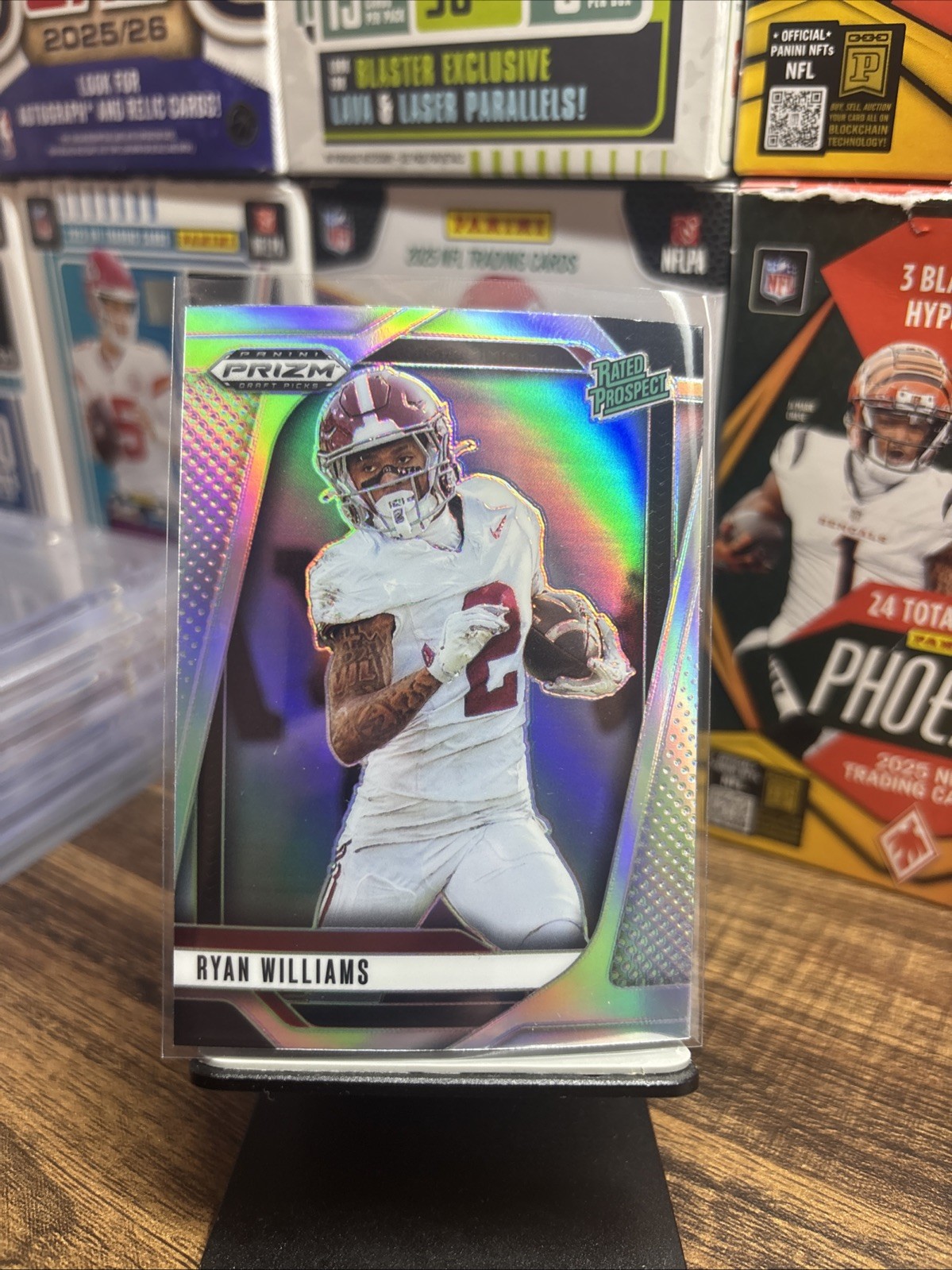 2025 Panini Prizm Draft Picks - Ryan Williams #151 Silver Prizm (RC)