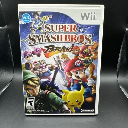 Super Smash Bros Brawl (Nintendo Wii) Complete Tested/Works